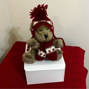Hugfun bear w gift box - new, vintage
